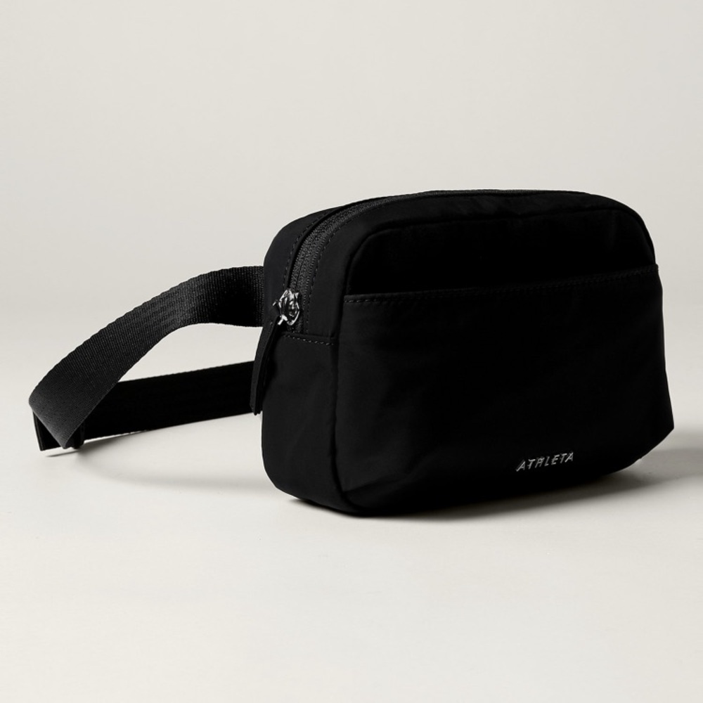Athleta Black All About Crossbody Belt Bag